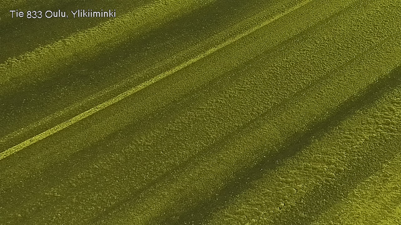 Weather Camera Image Road  833 Oulu, Vesala, Oulu, Pohjois-Pohjanmaa