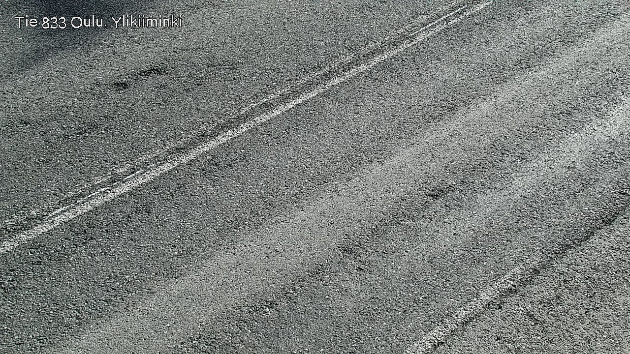 Weather Camera Image Väg  833 Oulu, Vesala, Oulu, Pohjois-Pohjanmaa