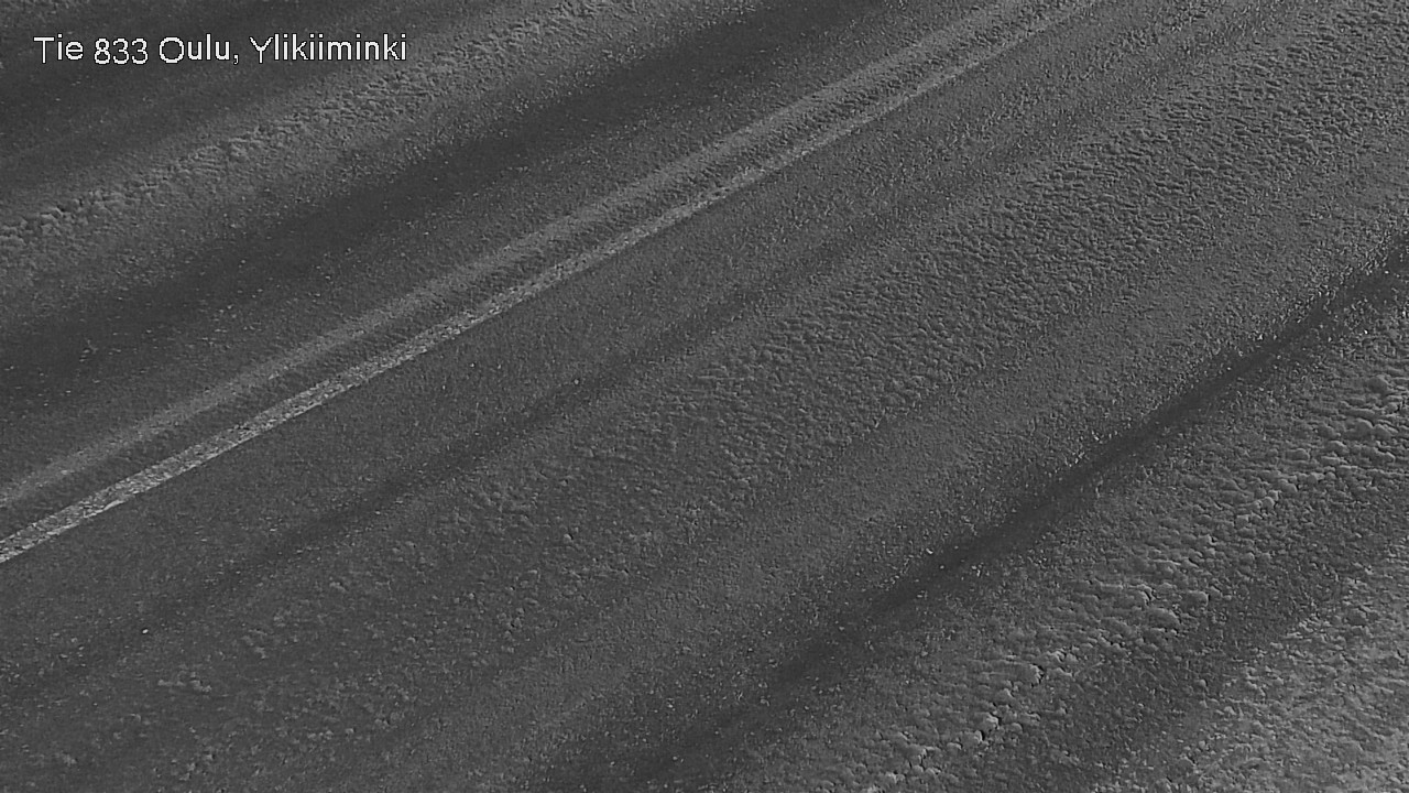 Weather Camera Image Road  833 Oulu, Vesala, Oulu, Pohjois-Pohjanmaa