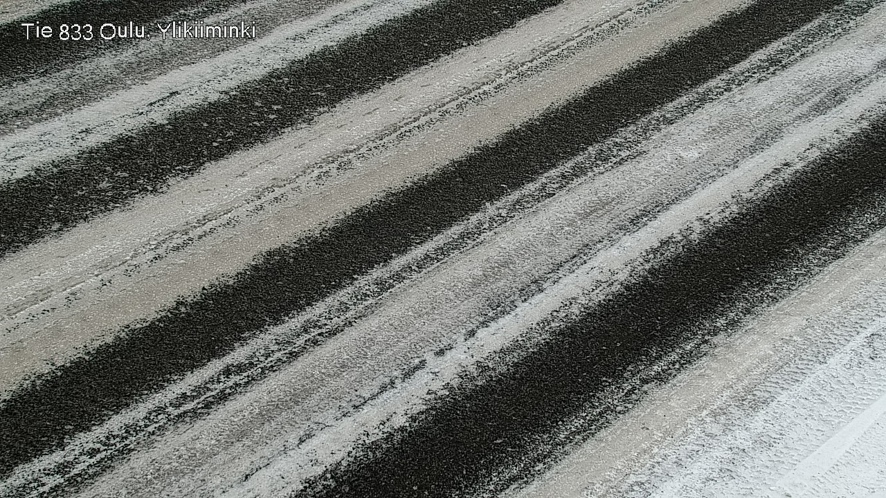 Weather Camera Image Road  833 Oulu, Vesala, Oulu, Pohjois-Pohjanmaa
