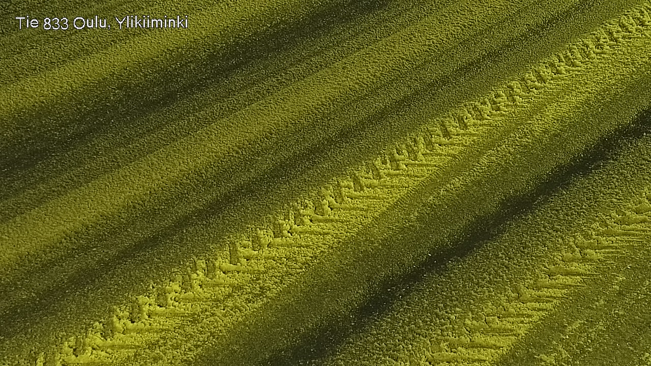 Weather Camera Image Road  833 Oulu, Vesala, Oulu, Pohjois-Pohjanmaa