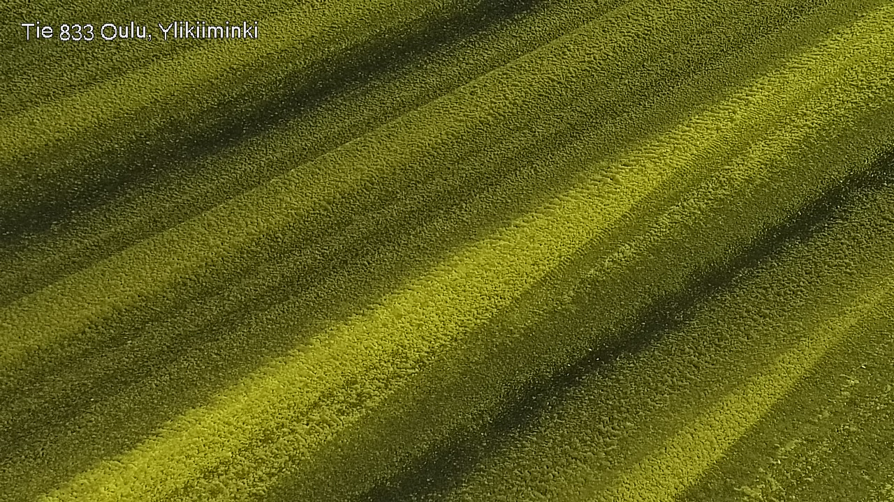 Weather Camera Image Road  833 Oulu, Vesala, Oulu, Pohjois-Pohjanmaa