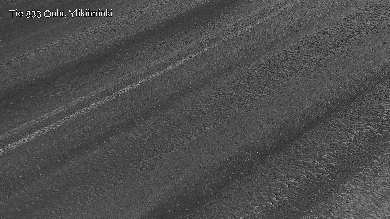 Weather Camera Image Road  833 Oulu, Vesala, Oulu, Pohjois-Pohjanmaa