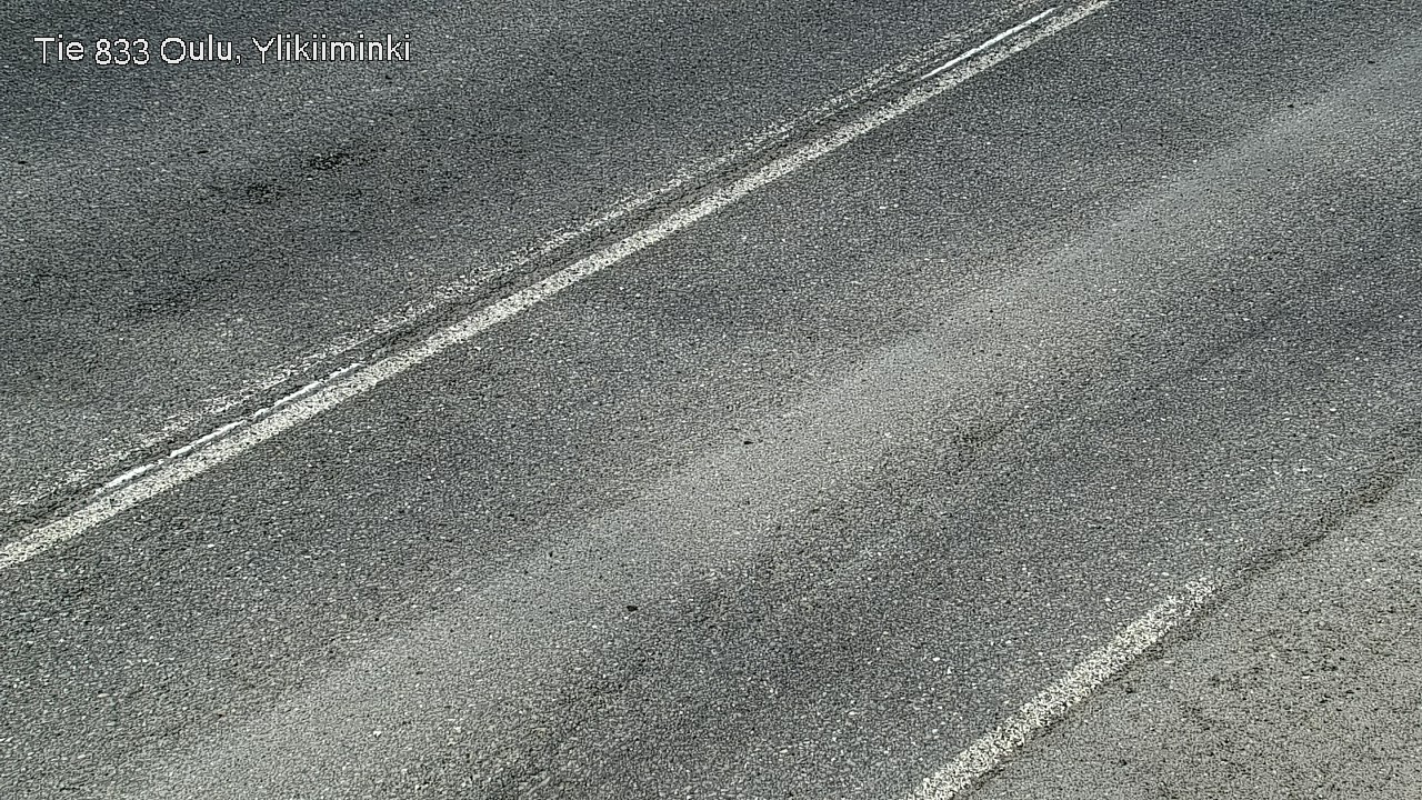 Weather Camera Image Väg  833 Oulu, Vesala, Oulu, Pohjois-Pohjanmaa