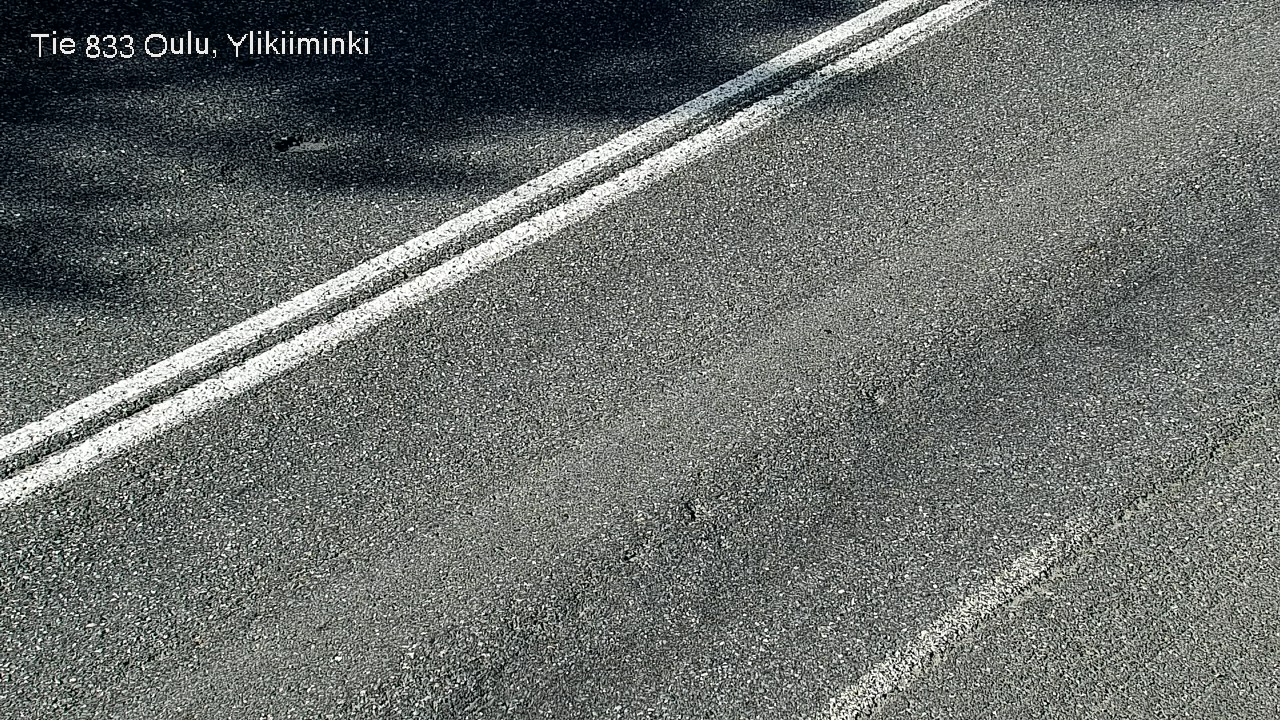 Weather Camera Image Road  833 Oulu, Vesala, Oulu, Pohjois-Pohjanmaa