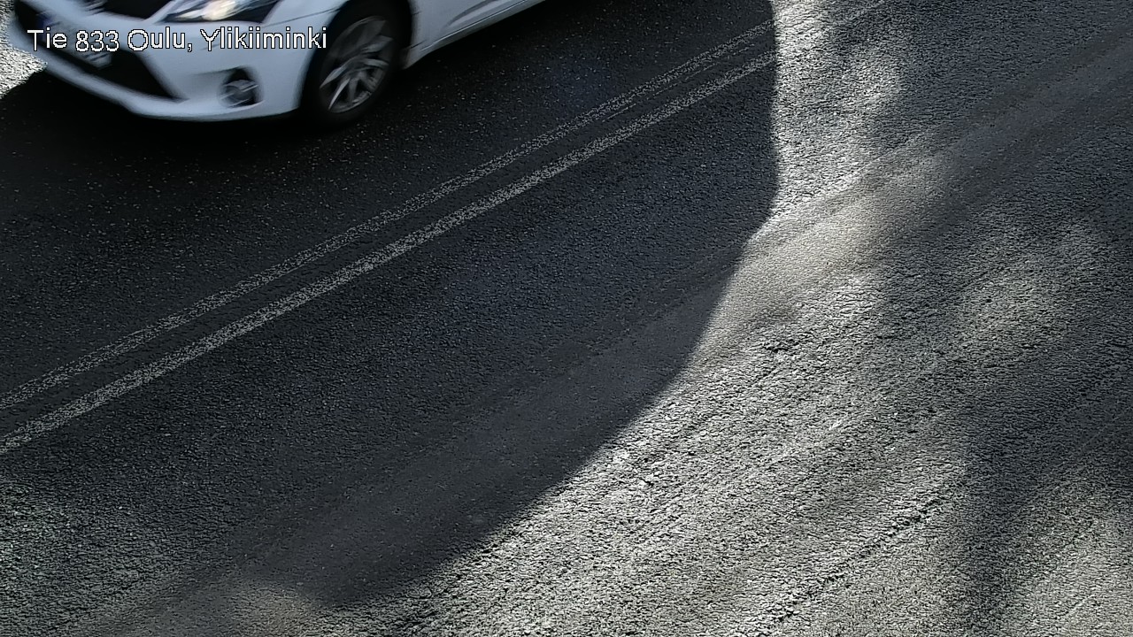 Weather Camera Image Väg  833 Oulu, Vesala, Oulu, Pohjois-Pohjanmaa