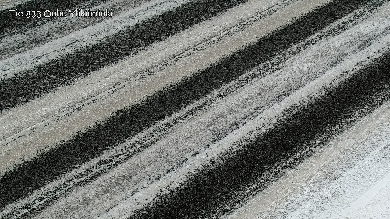 Weather Camera Image Road  833 Oulu, Vesala, Oulu, Pohjois-Pohjanmaa
