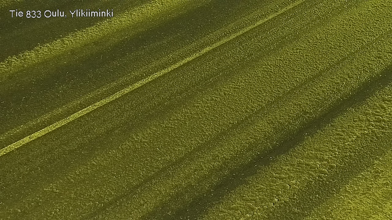 Weather Camera Image Road  833 Oulu, Vesala, Oulu, Pohjois-Pohjanmaa