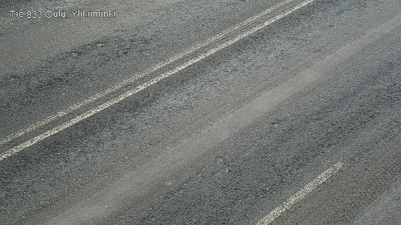 Weather Camera Image Road  833 Oulu, Vesala, Oulu, Pohjois-Pohjanmaa