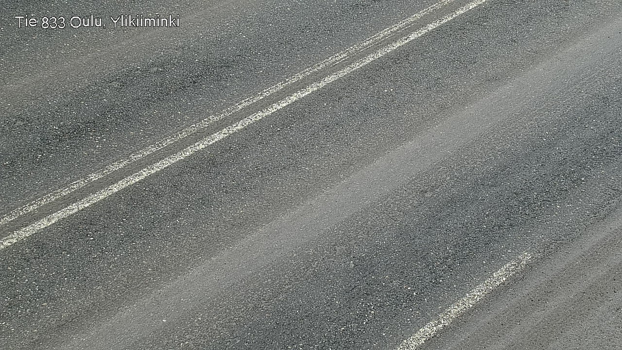 Weather Camera Image Road  833 Oulu, Vesala, Oulu, Pohjois-Pohjanmaa