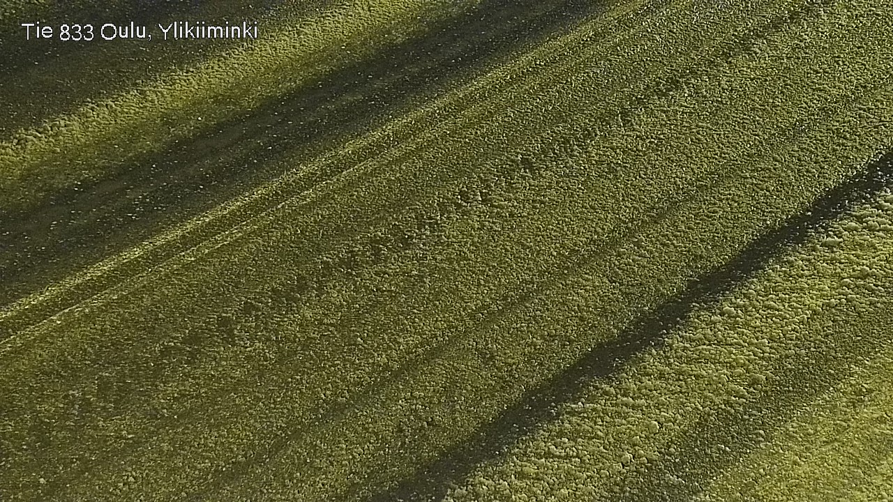 Weather Camera Image Road  833 Oulu, Vesala, Oulu, Pohjois-Pohjanmaa