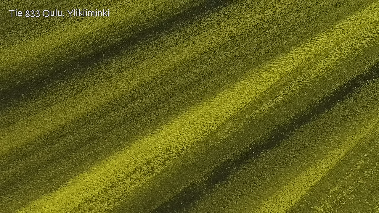 Weather Camera Image Road  833 Oulu, Vesala, Oulu, Pohjois-Pohjanmaa