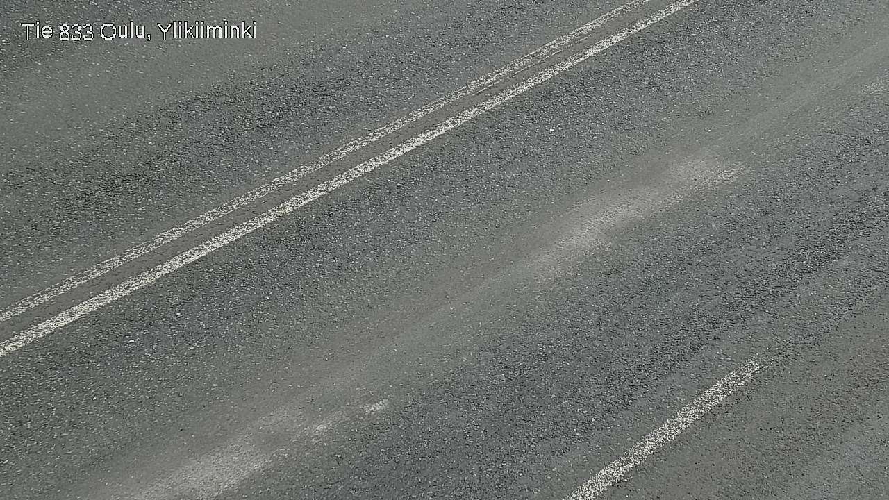 Weather Camera Image Väg  833 Oulu, Vesala, Oulu, Pohjois-Pohjanmaa