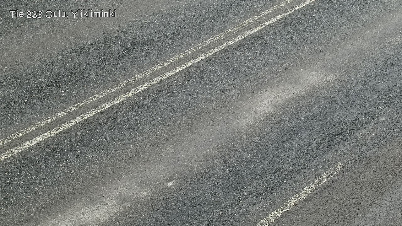 Weather Camera Image Väg  833 Oulu, Vesala, Oulu, Pohjois-Pohjanmaa
