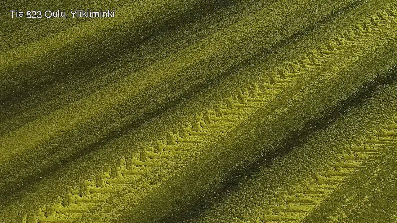 Weather Camera Image Road  833 Oulu, Vesala, Oulu, Pohjois-Pohjanmaa
