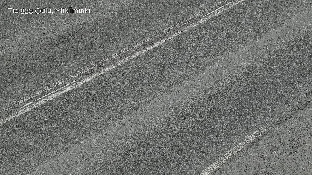Weather Camera Image Väg  833 Oulu, Vesala, Oulu, Pohjois-Pohjanmaa