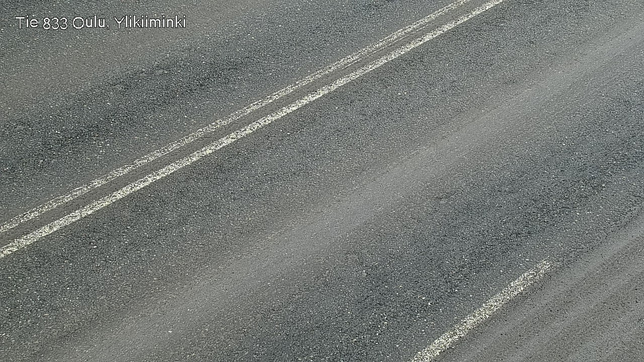 Weather Camera Image Road  833 Oulu, Vesala, Oulu, Pohjois-Pohjanmaa