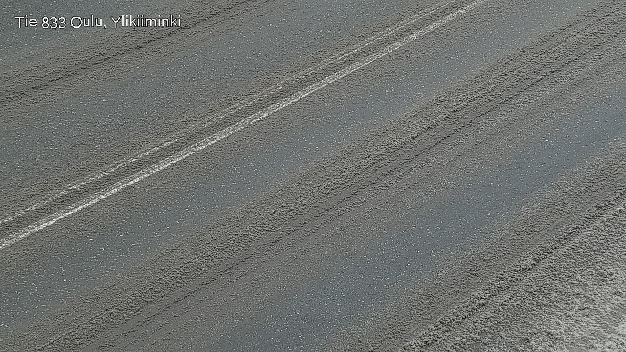 Weather Camera Image Road  833 Oulu, Vesala, Oulu, Pohjois-Pohjanmaa