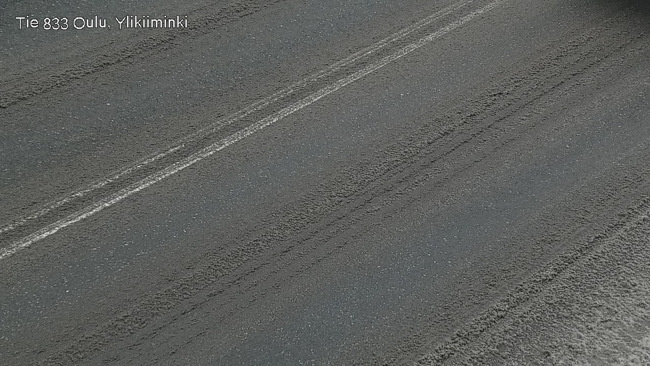 Weather Camera Image Road  833 Oulu, Vesala, Oulu, Pohjois-Pohjanmaa