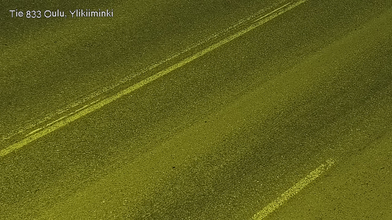 Weather Camera Image Väg  833 Oulu, Vesala, Oulu, Pohjois-Pohjanmaa