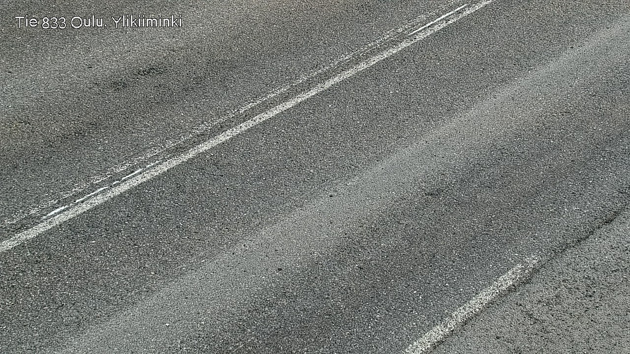 Weather Camera Image Väg  833 Oulu, Vesala, Oulu, Pohjois-Pohjanmaa