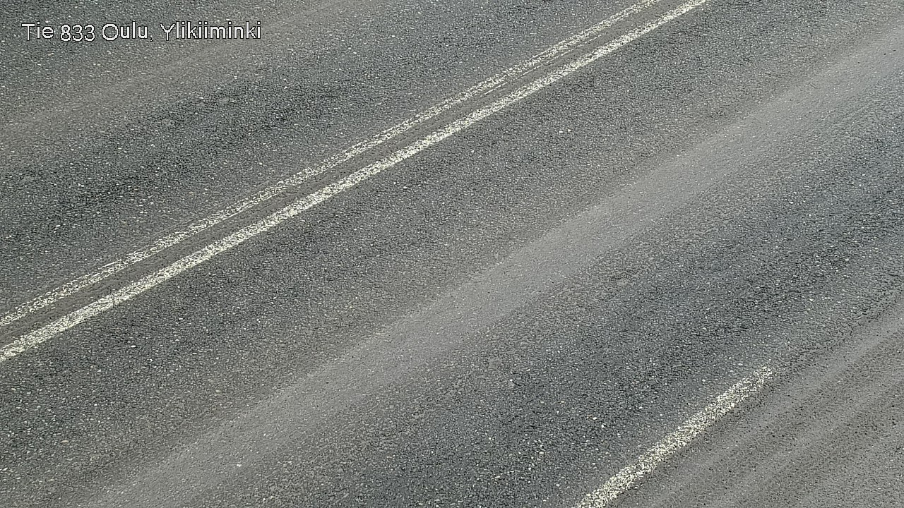 Weather Camera Image Road  833 Oulu, Vesala, Oulu, Pohjois-Pohjanmaa