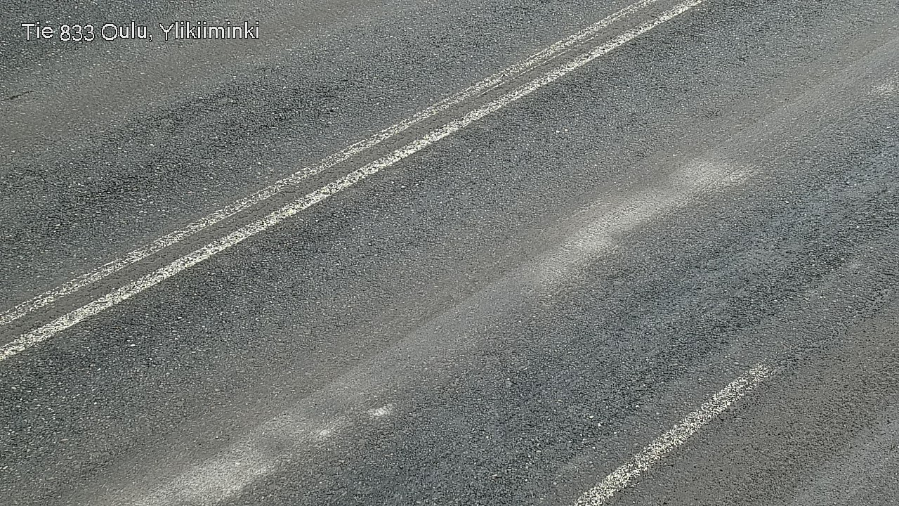 Weather Camera Image Väg  833 Oulu, Vesala, Oulu, Pohjois-Pohjanmaa