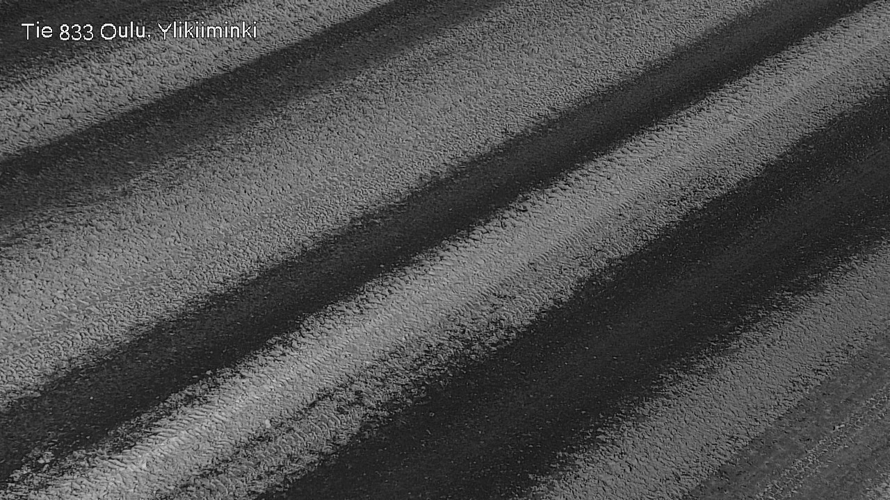 Weather Camera Image Road  833 Oulu, Vesala, Oulu, Pohjois-Pohjanmaa