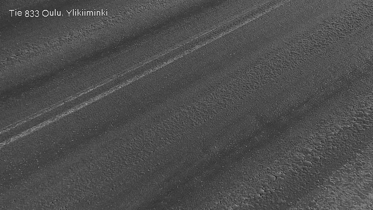 Weather Camera Image Road  833 Oulu, Vesala, Oulu, Pohjois-Pohjanmaa