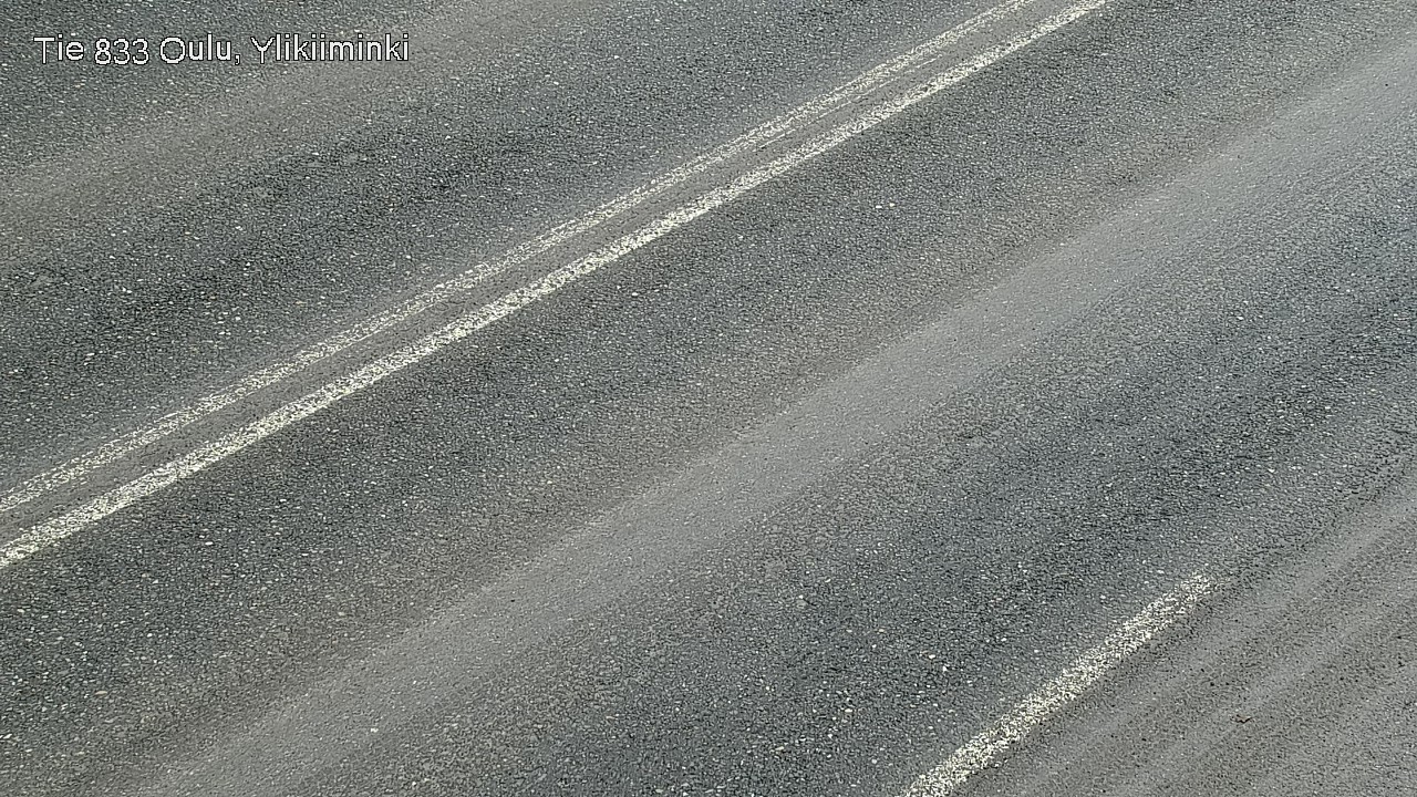 Weather Camera Image Road  833 Oulu, Vesala, Oulu, Pohjois-Pohjanmaa