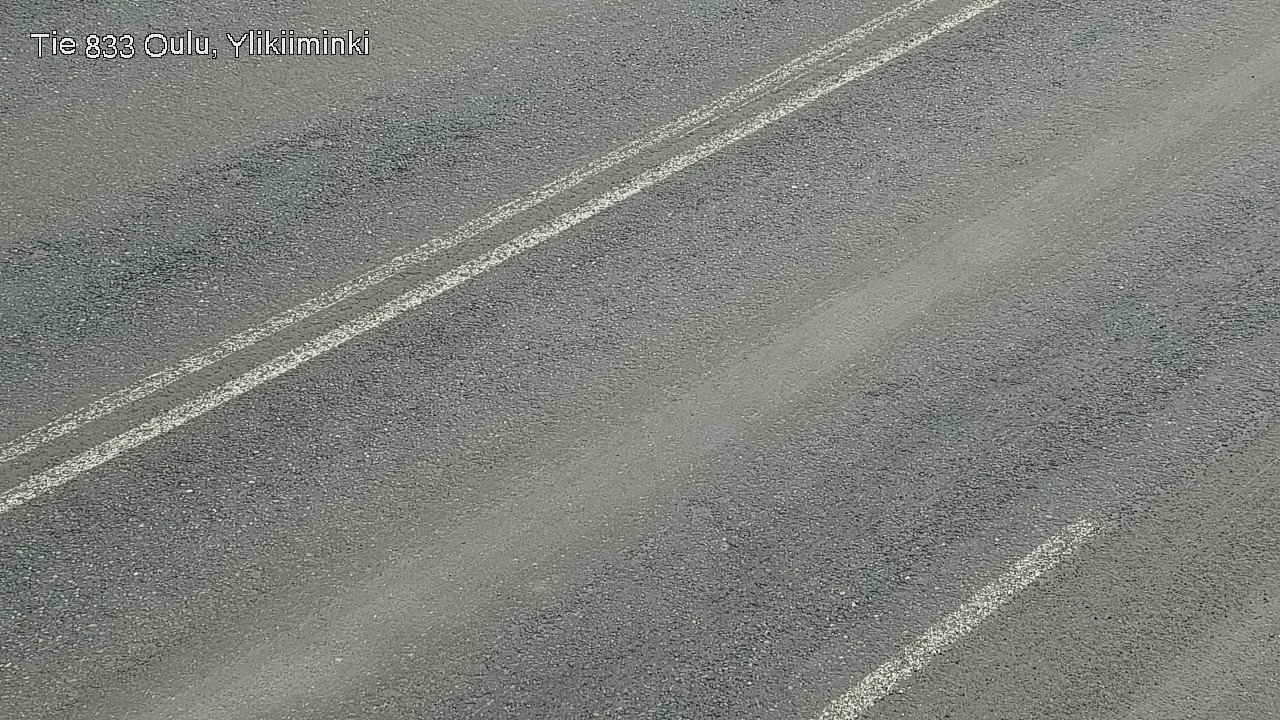 Weather Camera Image Road  833 Oulu, Vesala, Oulu, Pohjois-Pohjanmaa