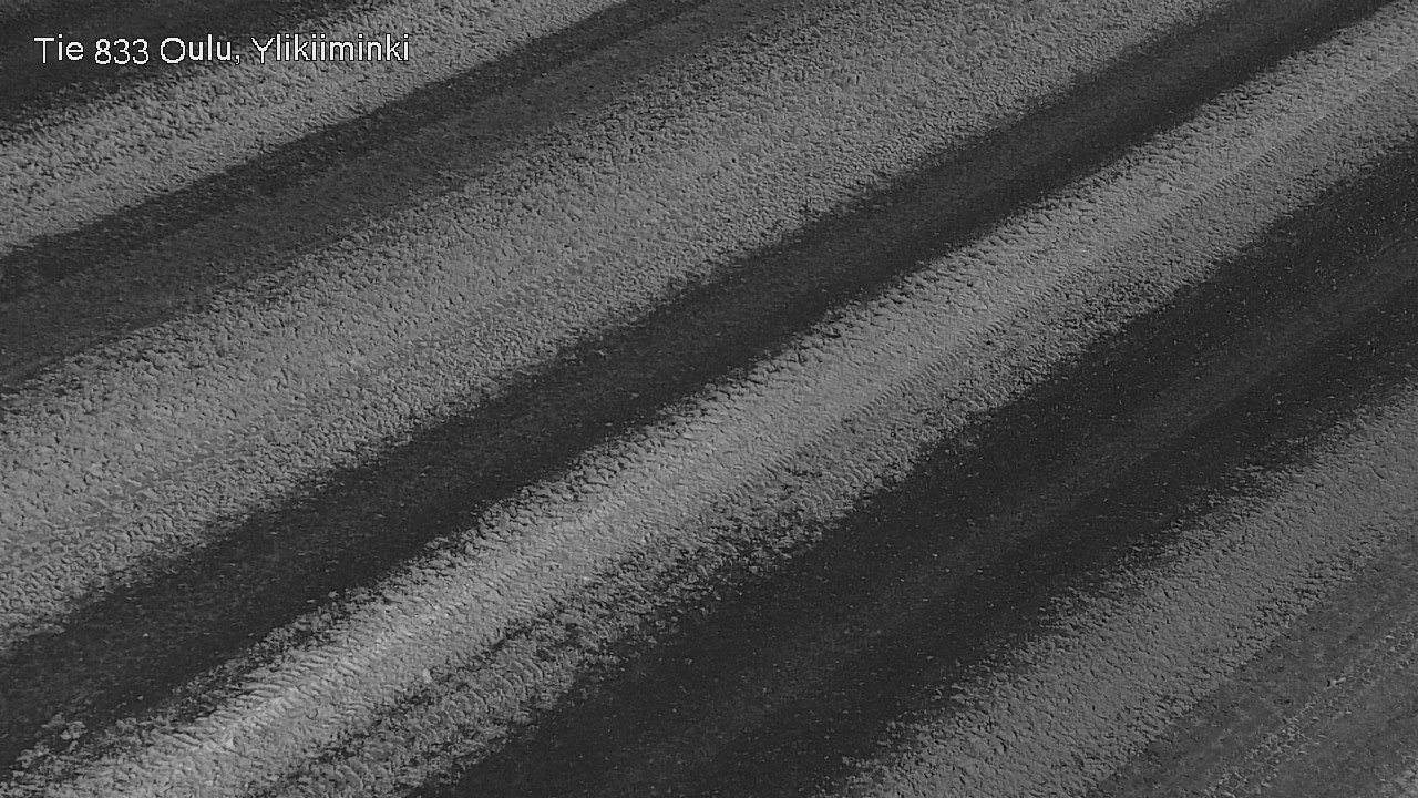 Weather Camera Image Road  833 Oulu, Vesala, Oulu, Pohjois-Pohjanmaa