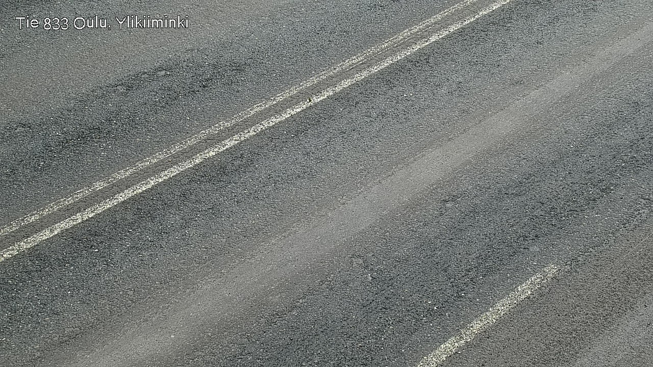 Weather Camera Image Road  833 Oulu, Vesala, Oulu, Pohjois-Pohjanmaa