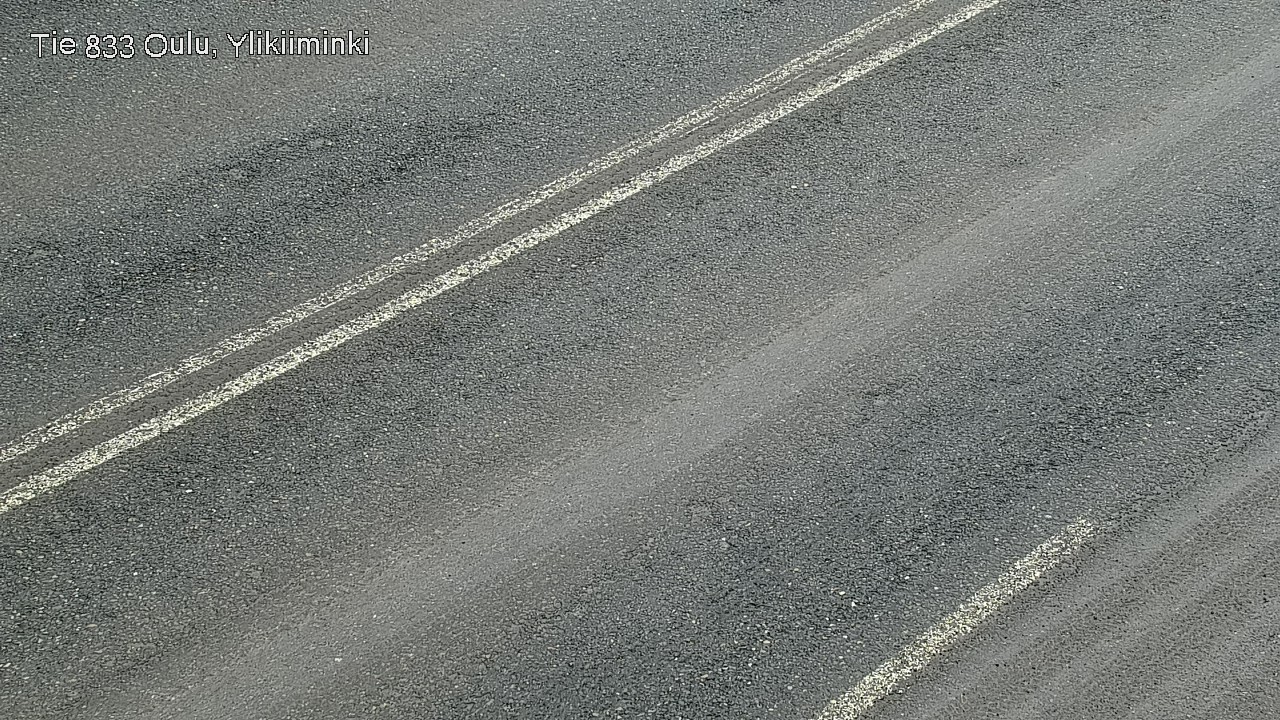 Weather Camera Image Road  833 Oulu, Vesala, Oulu, Pohjois-Pohjanmaa