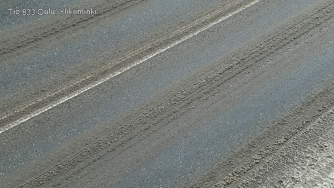 Weather Camera Image Road  833 Oulu, Vesala, Oulu, Pohjois-Pohjanmaa