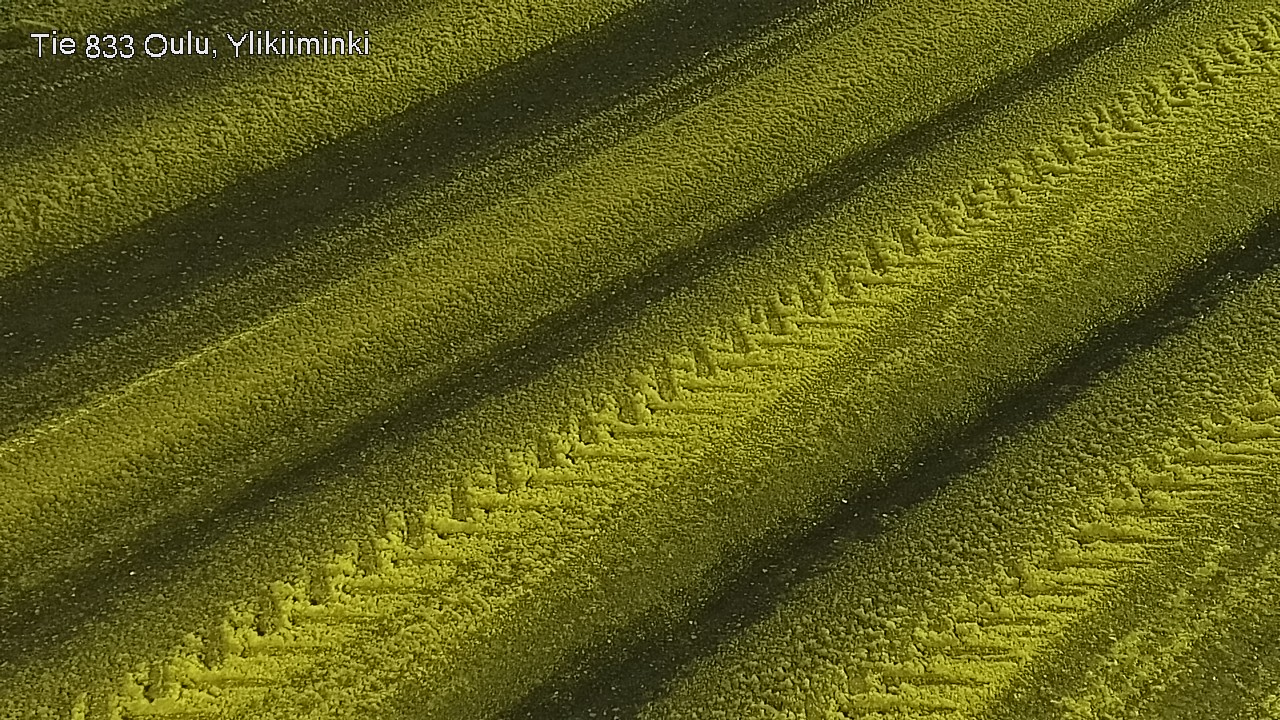 Weather Camera Image Road  833 Oulu, Vesala, Oulu, Pohjois-Pohjanmaa