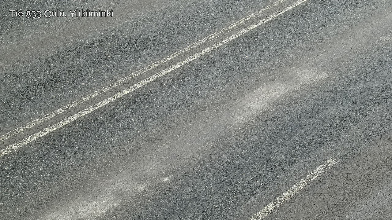 Weather Camera Image Väg  833 Oulu, Vesala, Oulu, Pohjois-Pohjanmaa