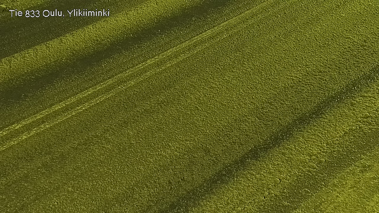 Weather Camera Image Road  833 Oulu, Vesala, Oulu, Pohjois-Pohjanmaa