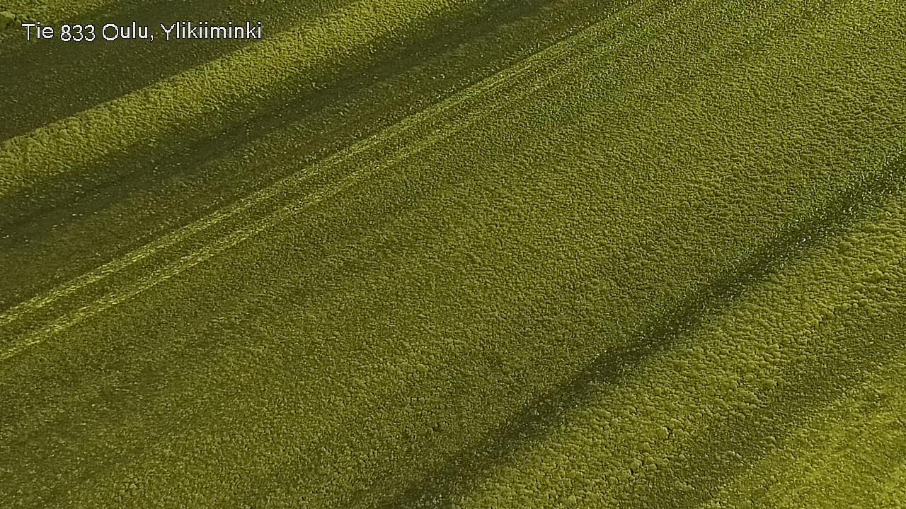 Weather Camera Image Road  833 Oulu, Vesala, Oulu, Pohjois-Pohjanmaa