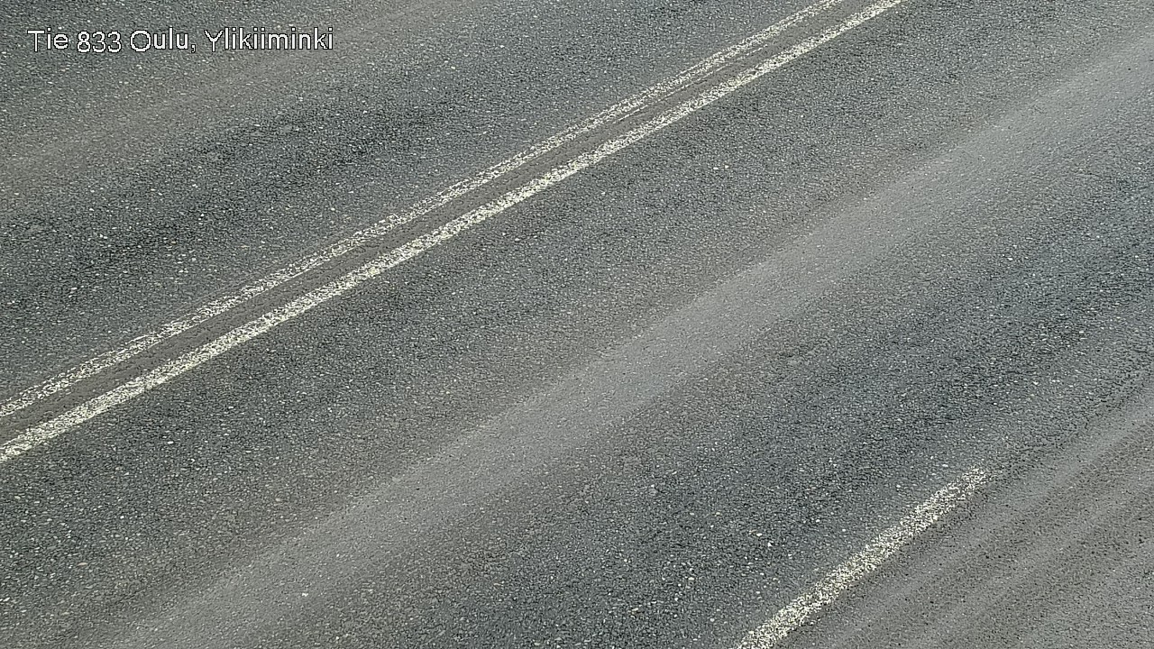 Weather Camera Image Road  833 Oulu, Vesala, Oulu, Pohjois-Pohjanmaa