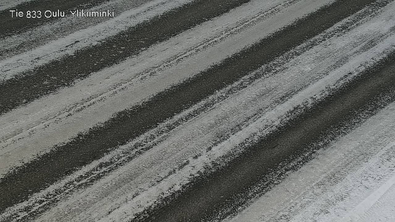 Weather Camera Image Road  833 Oulu, Vesala, Oulu, Pohjois-Pohjanmaa