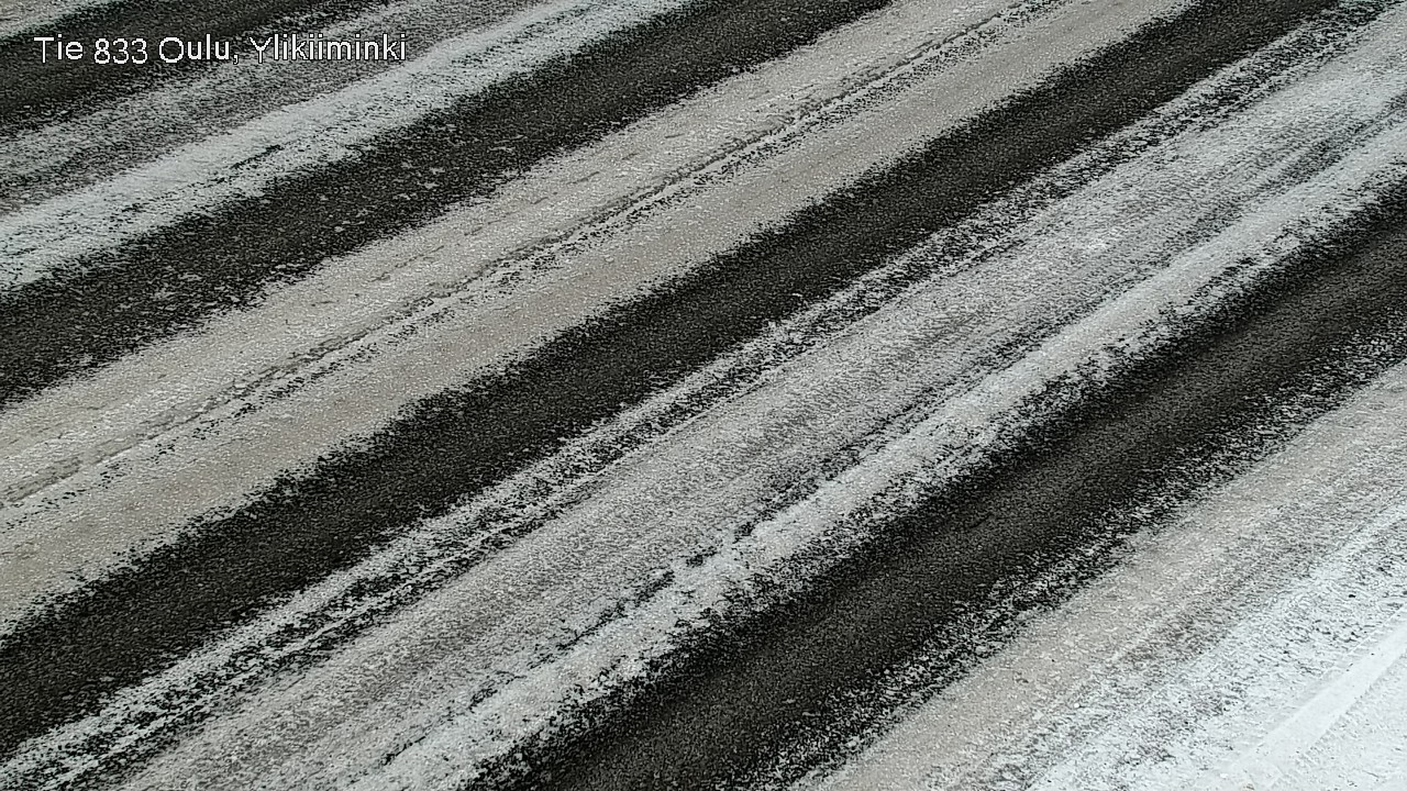 Weather Camera Image Road  833 Oulu, Vesala, Oulu, Pohjois-Pohjanmaa