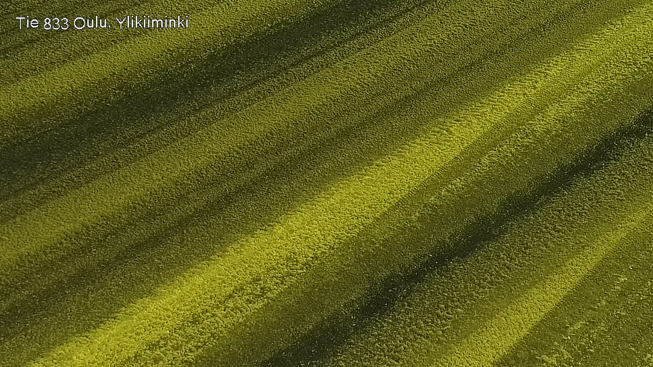 Weather Camera Image Road  833 Oulu, Vesala, Oulu, Pohjois-Pohjanmaa