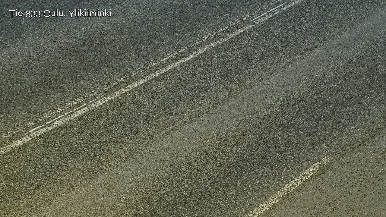 Weather Camera Image Väg  833 Oulu, Vesala, Oulu, Pohjois-Pohjanmaa