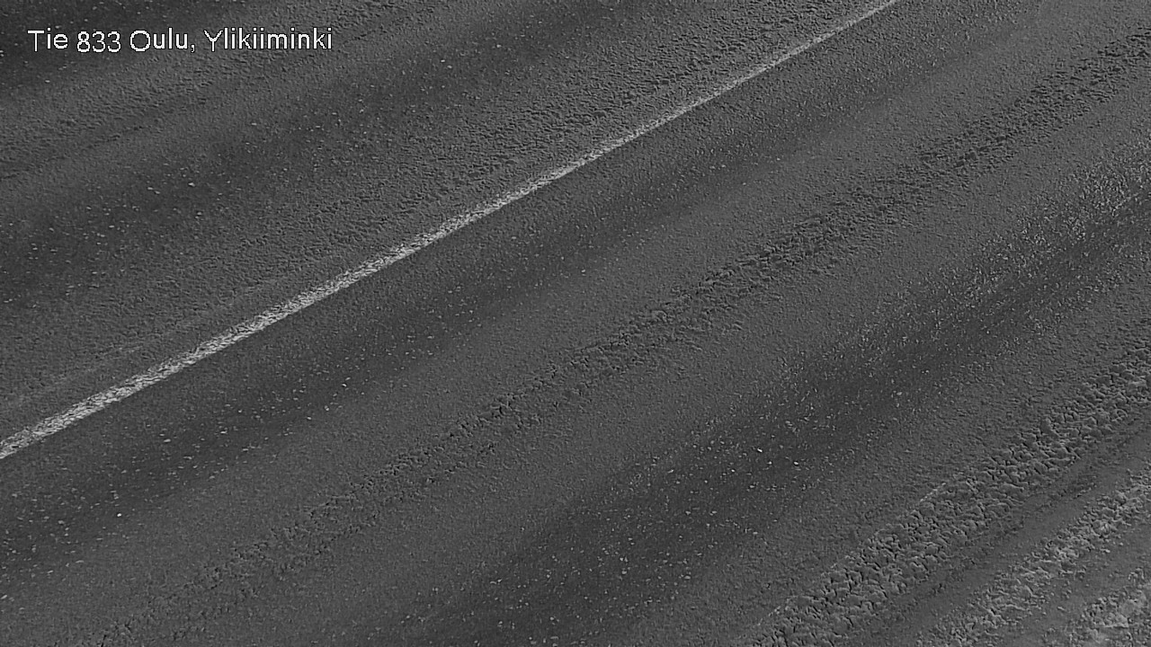 Weather Camera Image Road  833 Oulu, Vesala, Oulu, Pohjois-Pohjanmaa