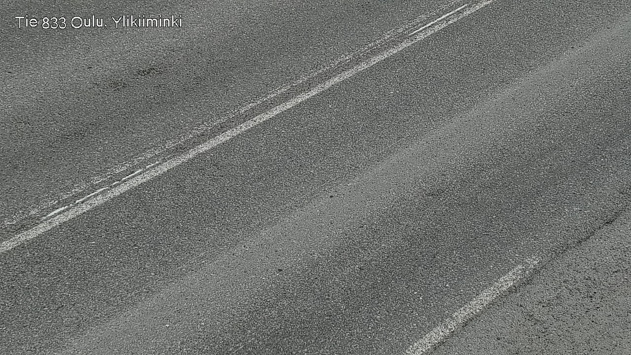Weather Camera Image Väg  833 Oulu, Vesala, Oulu, Pohjois-Pohjanmaa