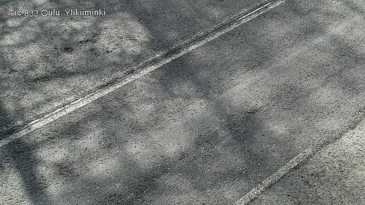 Weather Camera Image Väg  833 Oulu, Vesala, Oulu, Pohjois-Pohjanmaa