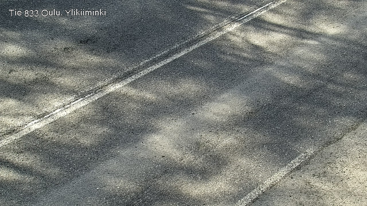 Weather Camera Image Väg  833 Oulu, Vesala, Oulu, Pohjois-Pohjanmaa