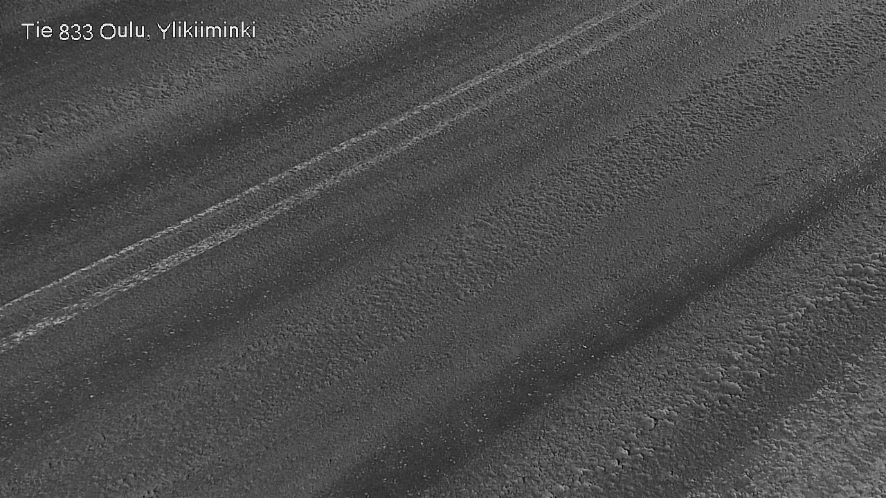 Weather Camera Image Road  833 Oulu, Vesala, Oulu, Pohjois-Pohjanmaa