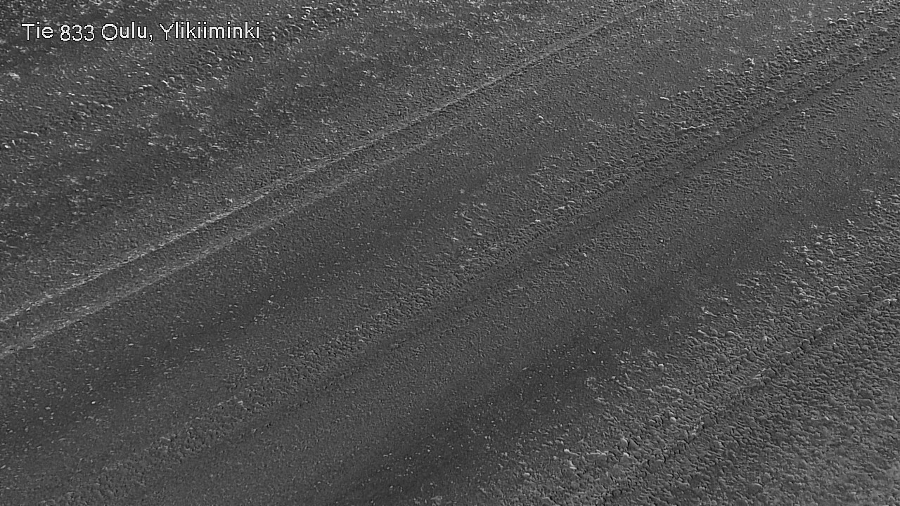 Weather Camera Image Road  833 Oulu, Vesala, Oulu, Pohjois-Pohjanmaa